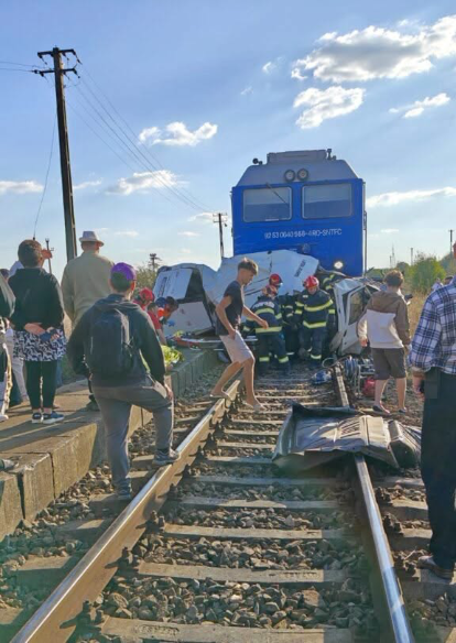 Ghidigeni Railway Collision, Galați County Romania: Four Family Members Die in Tragic Accident