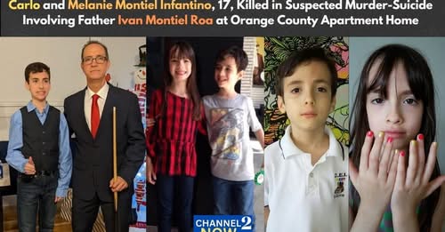 Carlo and Melanie Montiel Infantino Deaths: 17-Year-Old Twins Found Dead With Father in Orange County Home